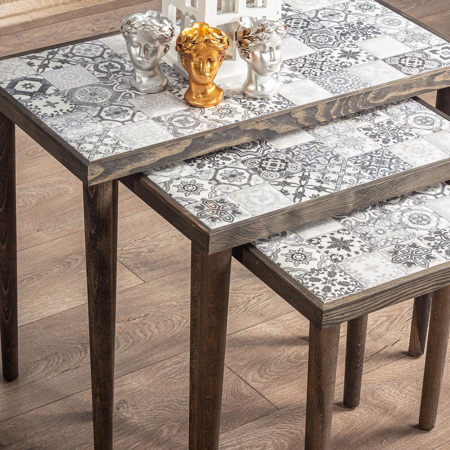 طاولة قهوة سيراميك - 3Pcs - tables