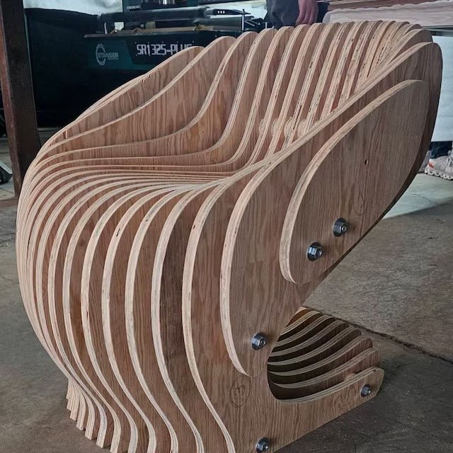 Weirdo Chair - Wooden Chair